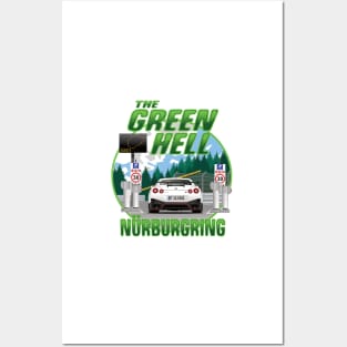 Nurburgring Nissan GTR R35 Edition Posters and Art